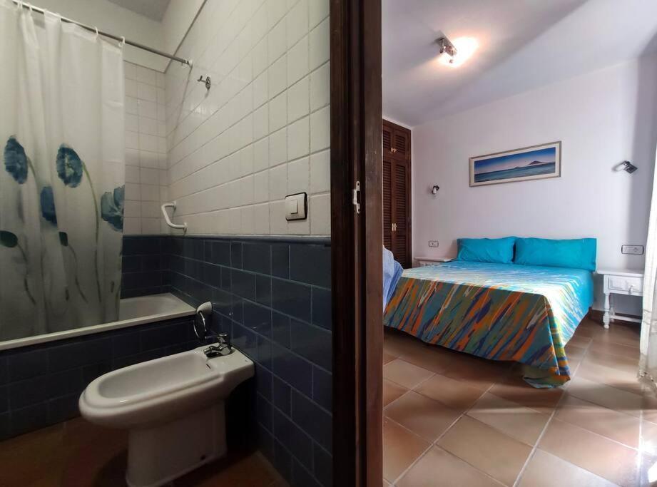 Appartement Duplex In Quiet Zone, Next To Sea, Fast Wifi à El Médano Extérieur photo